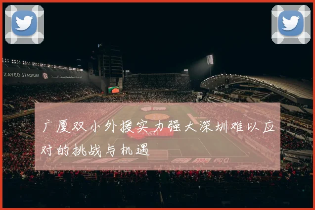 广厦双小外援实力强大深圳难以应对的挑战与机遇
